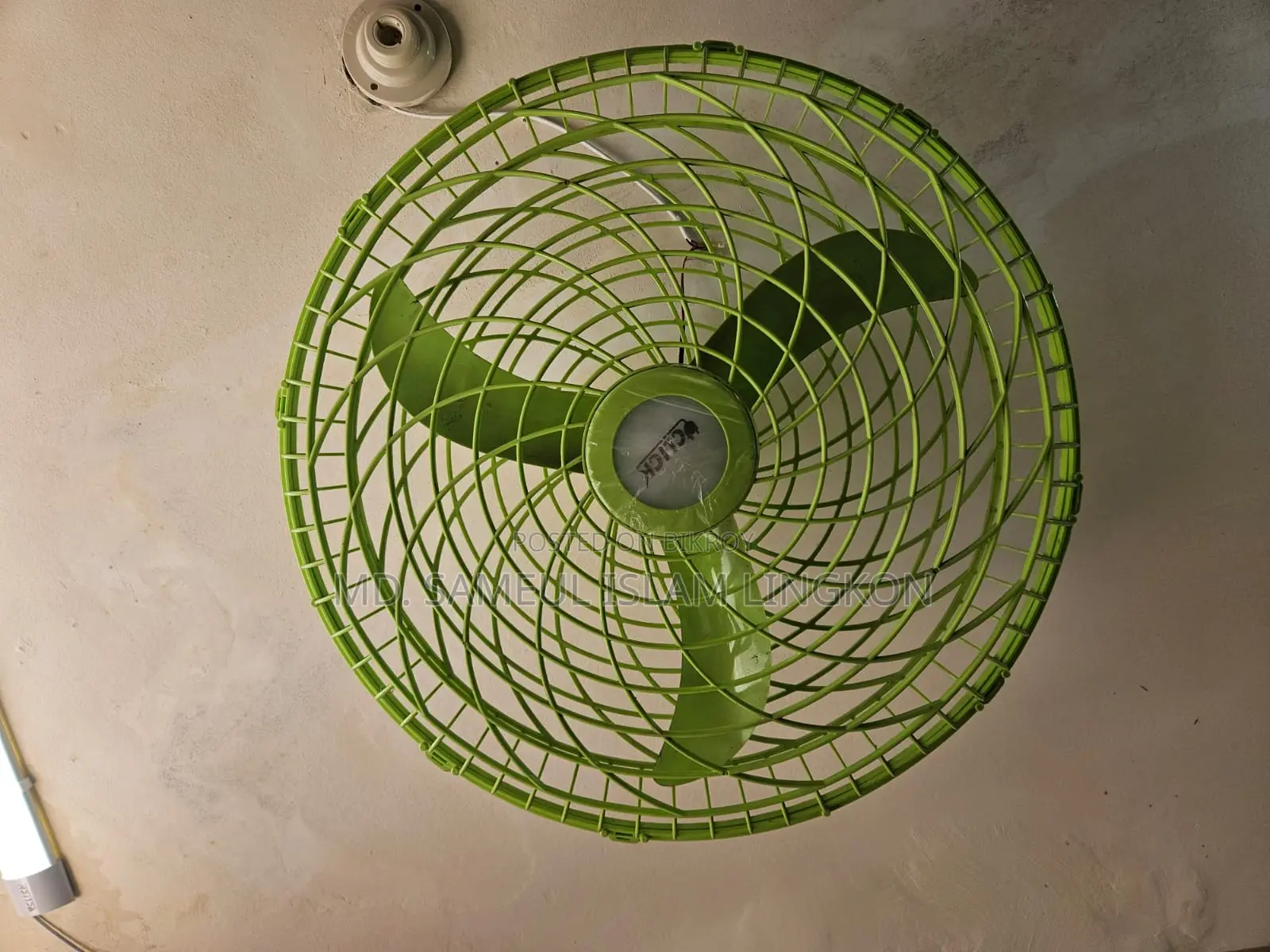 ক্লিক ক্লোজেট ফ্যান ২০ ইঞ্চি সবুজ
