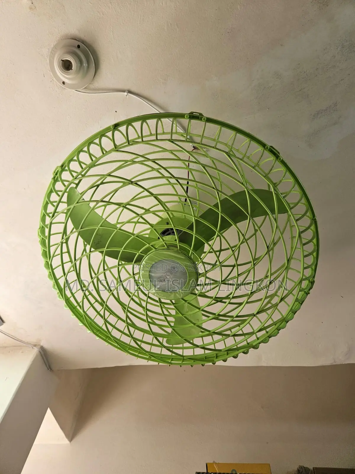 ক্লিক ক্লোজেট ফ্যান ২০ ইঞ্চি সবুজ