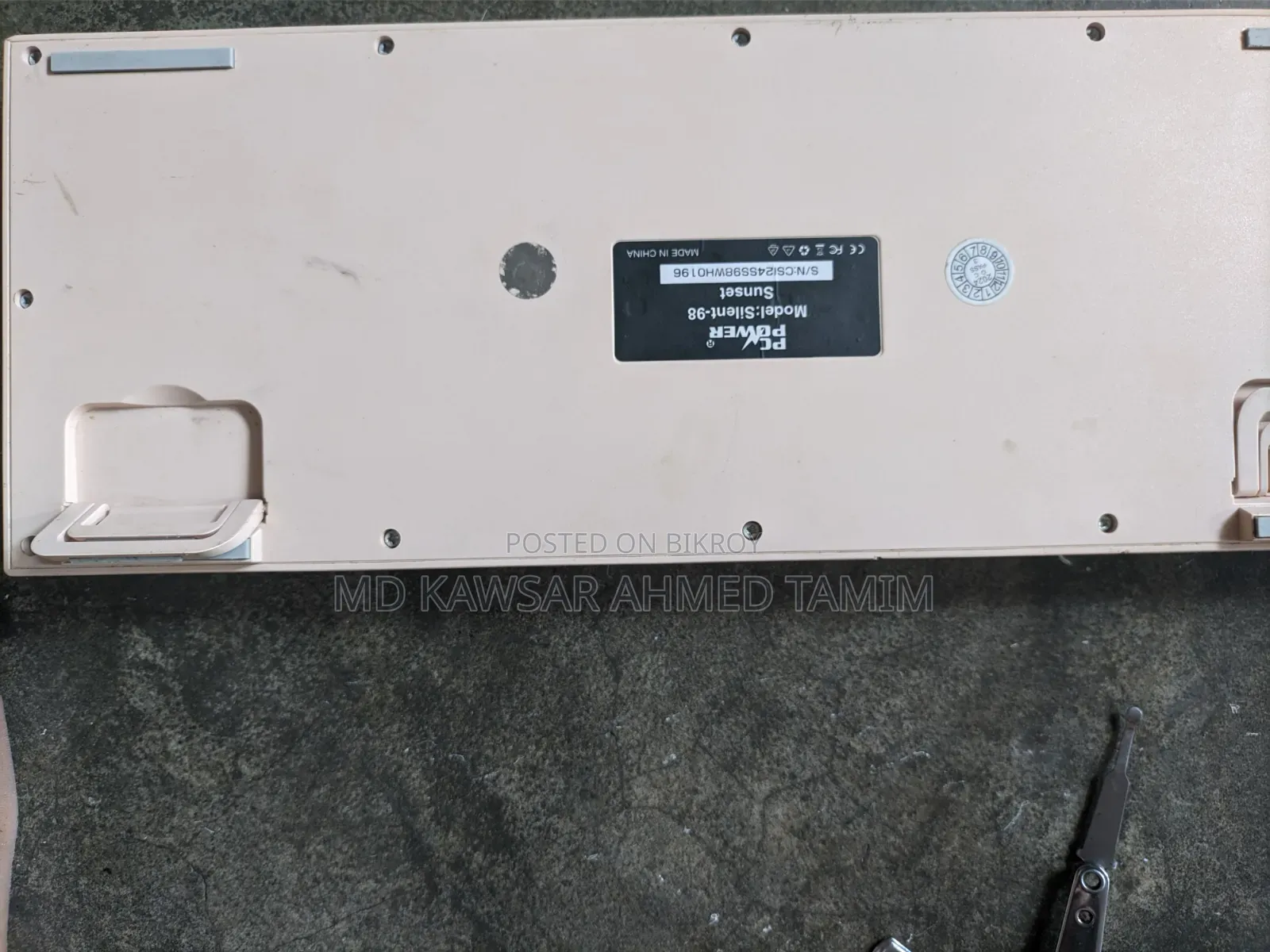 PC Power Silent 98 Keyboard