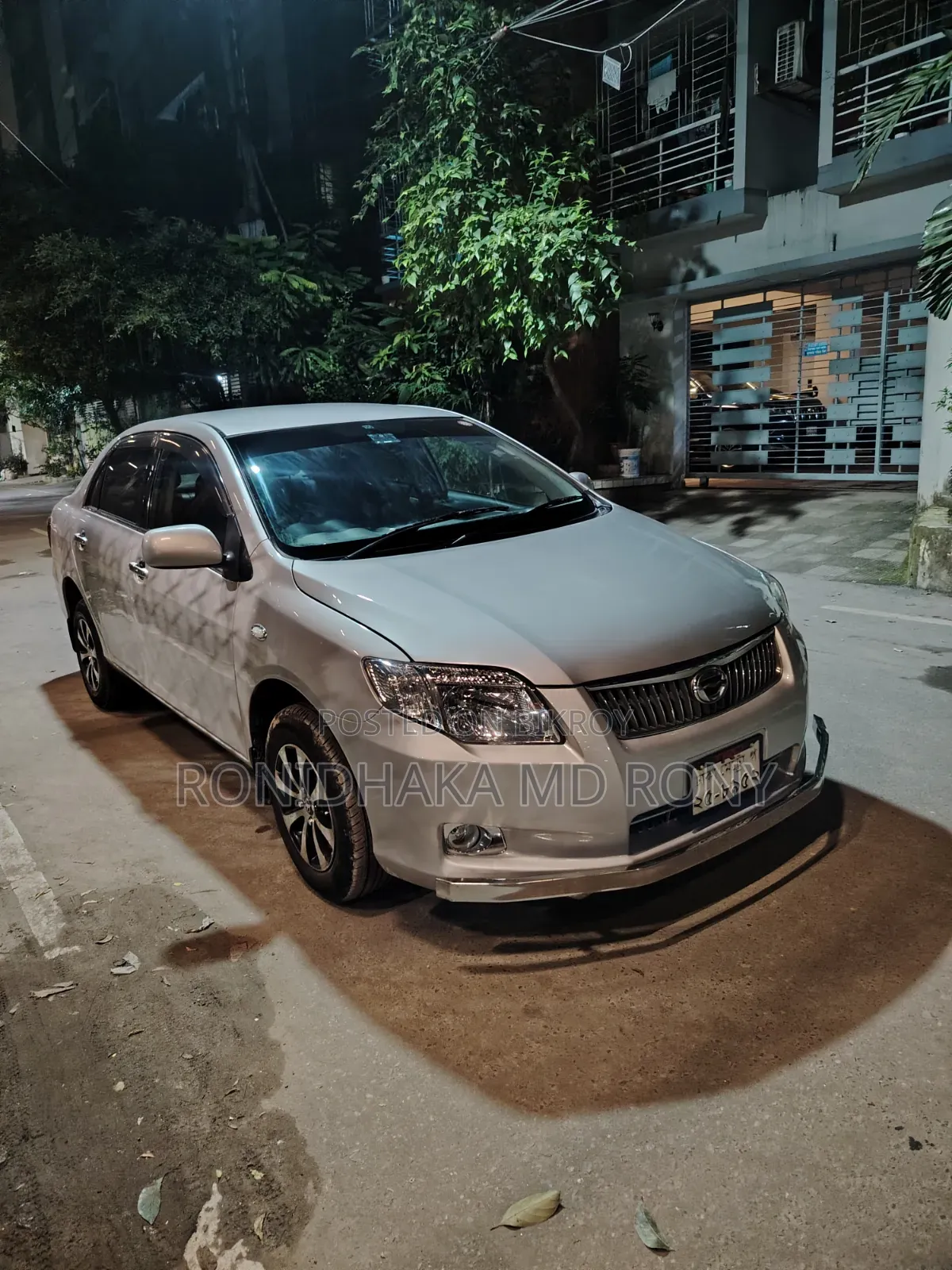 Toyota Axio 1.5 G ২-হুইল ড্রাইভ ২০০৭ সিলভার
