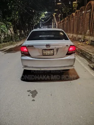 Toyota Axio 1.5 G ২-হুইল ড্রাইভ ২০০৭ সিলভার