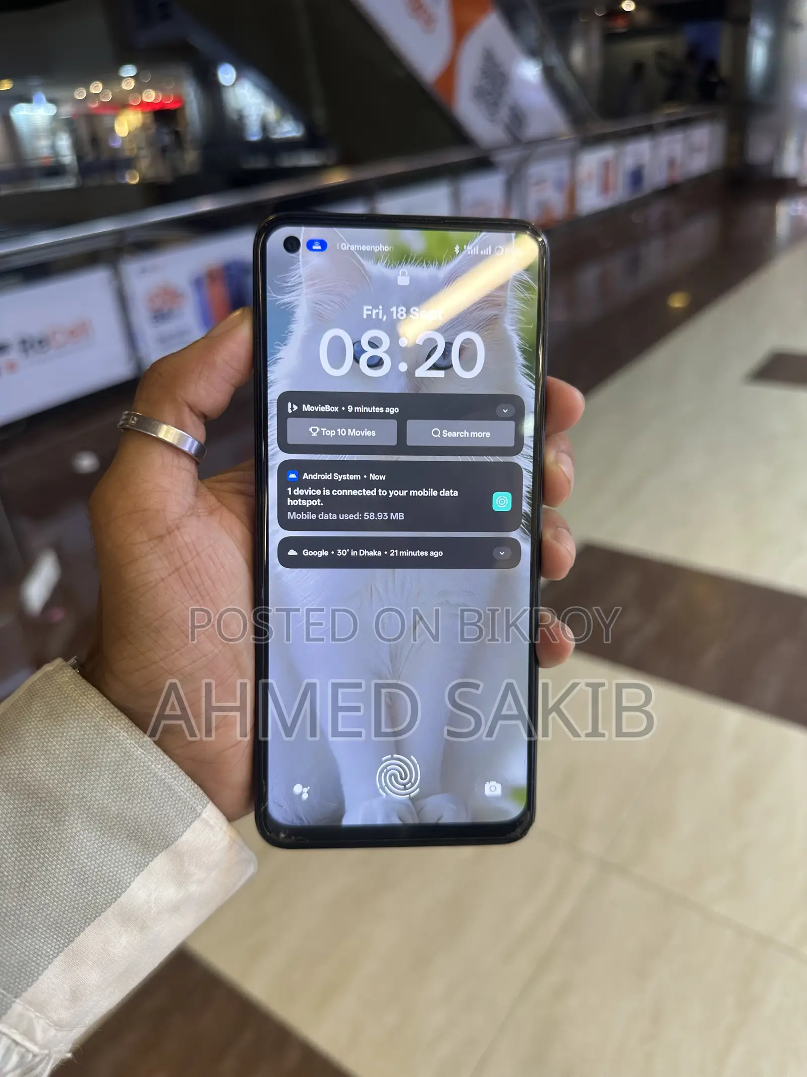 Oppo A78 4G 128 GB Black