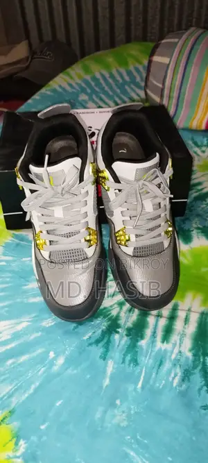 Panda Jordan 4 Sneakers | Used for only 1 hour | Size 42
