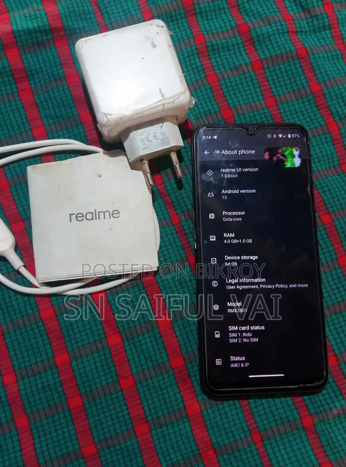Realme C31 64 GB Black