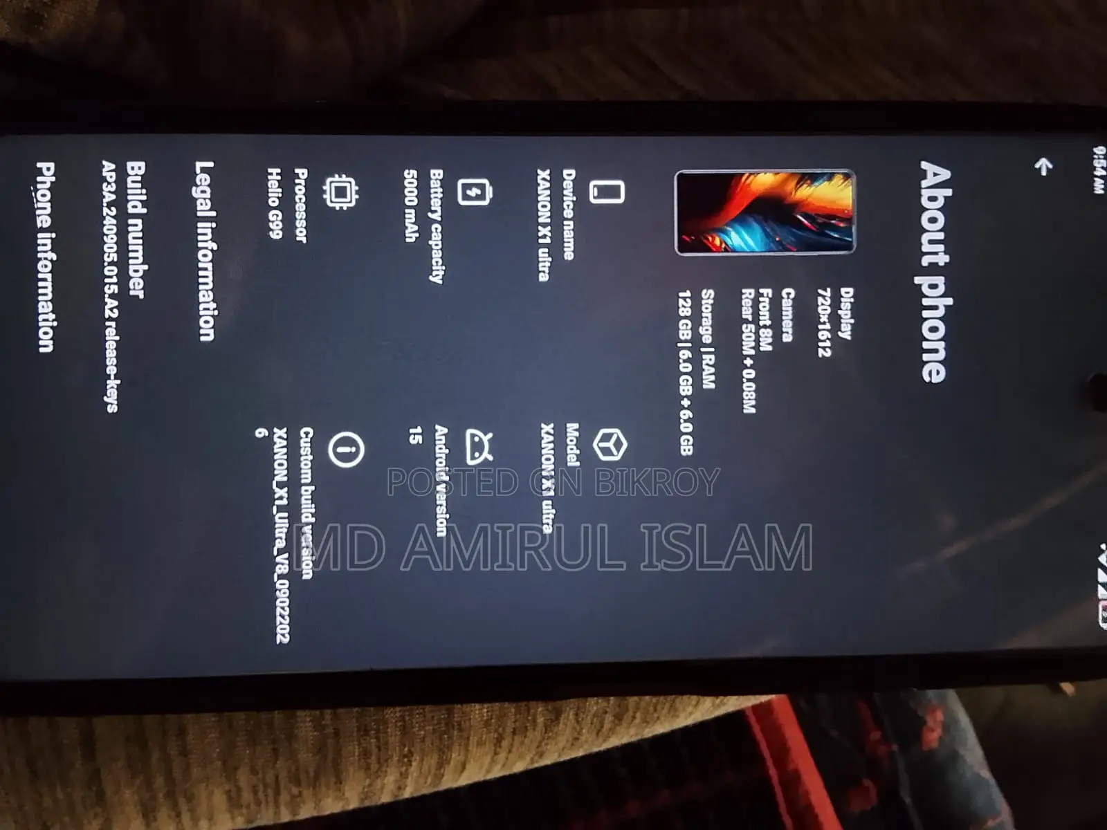 Walton XANON X1 ULTRA 128 GB Black