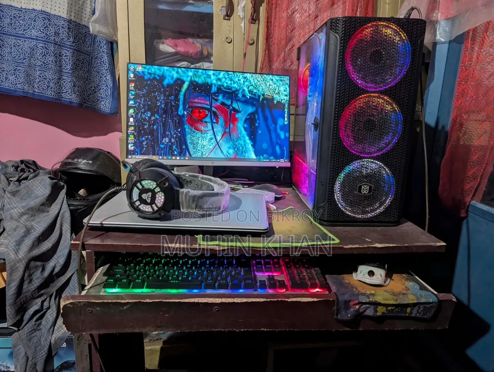 Desktop Computer MSI model 16GB AMD Ryzen 5 SSD 256GB