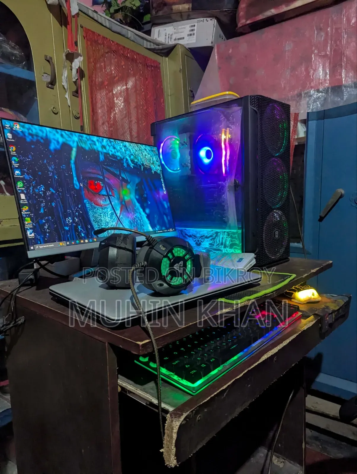 Desktop Computer MSI model 16GB AMD Ryzen 5 SSD 256GB