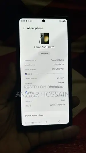 Samsung Galaxy S23 Ultra 256 GB Gray