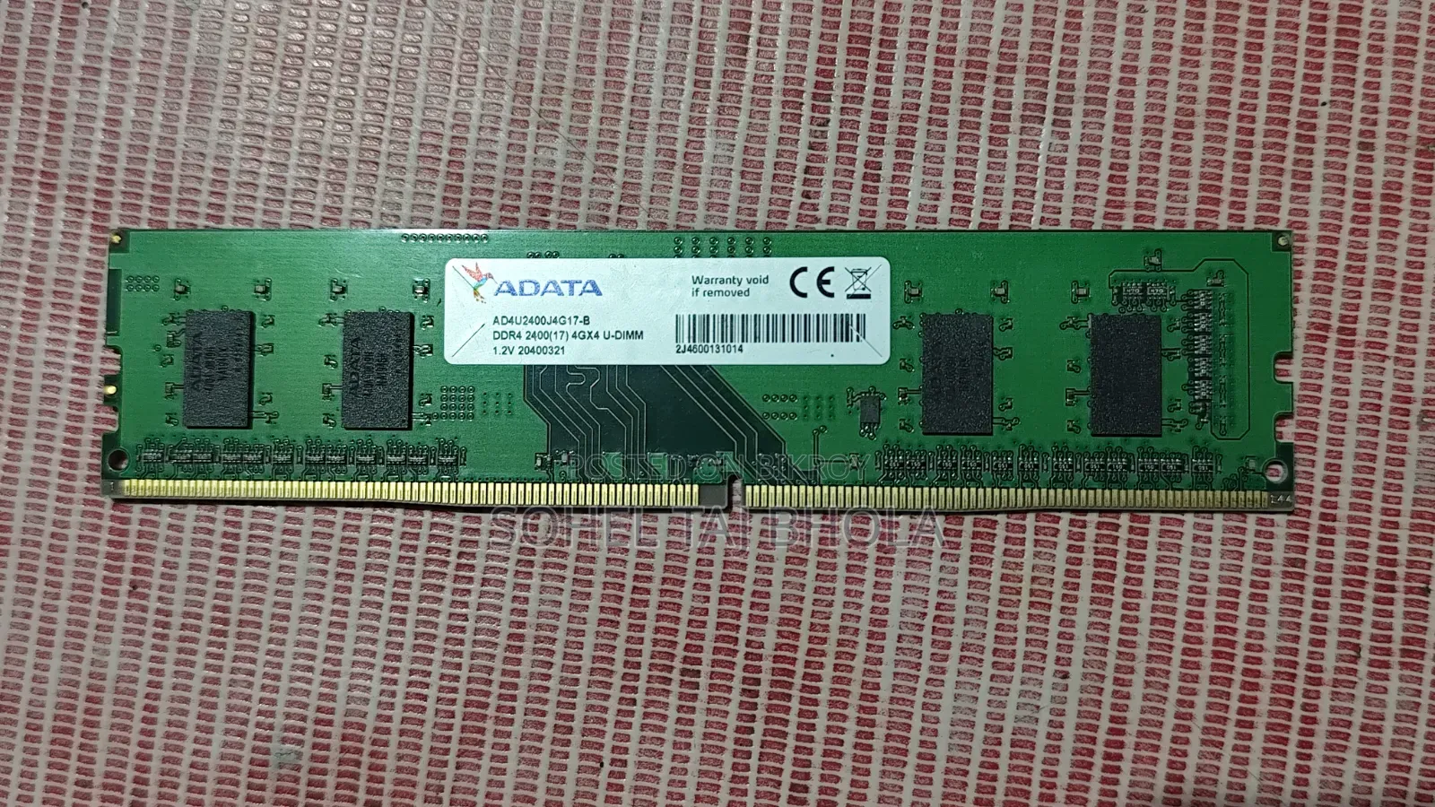 Adata 4gb Ddr4 2400mhz Desktop Ram
