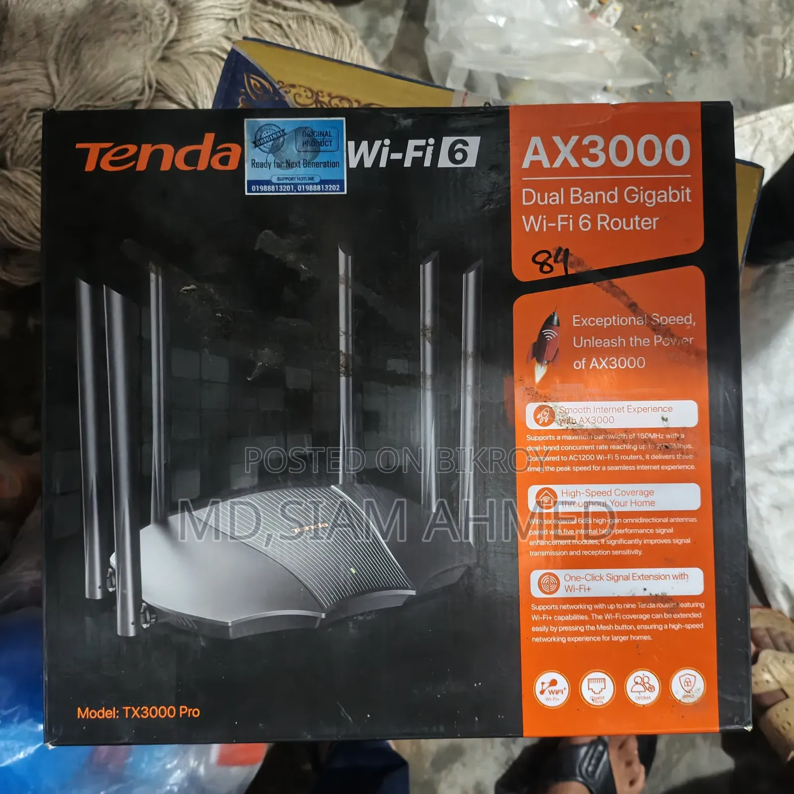 Tenda Ax3000 Pro