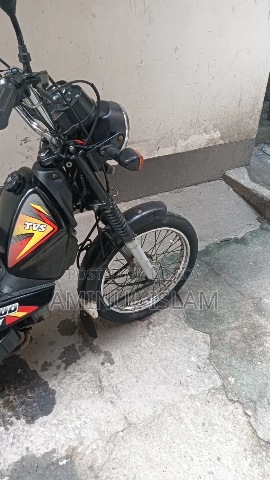 TVS XL 100 2020 Black