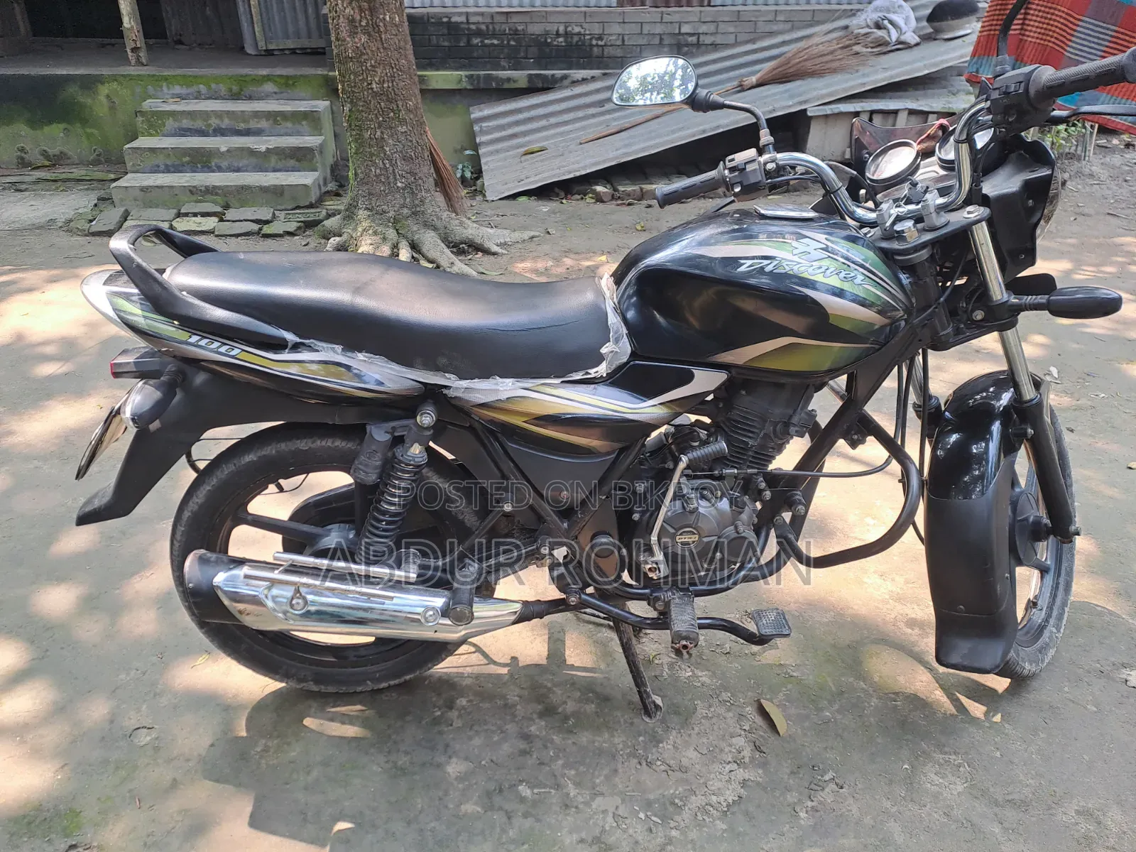 Bajaj Discover 100 2017 Black