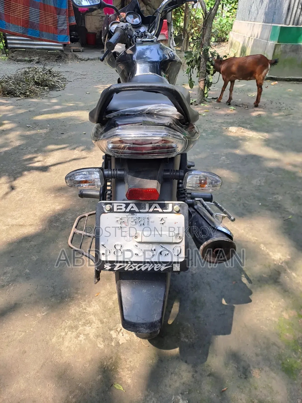 Bajaj Discover 100 2017 Black