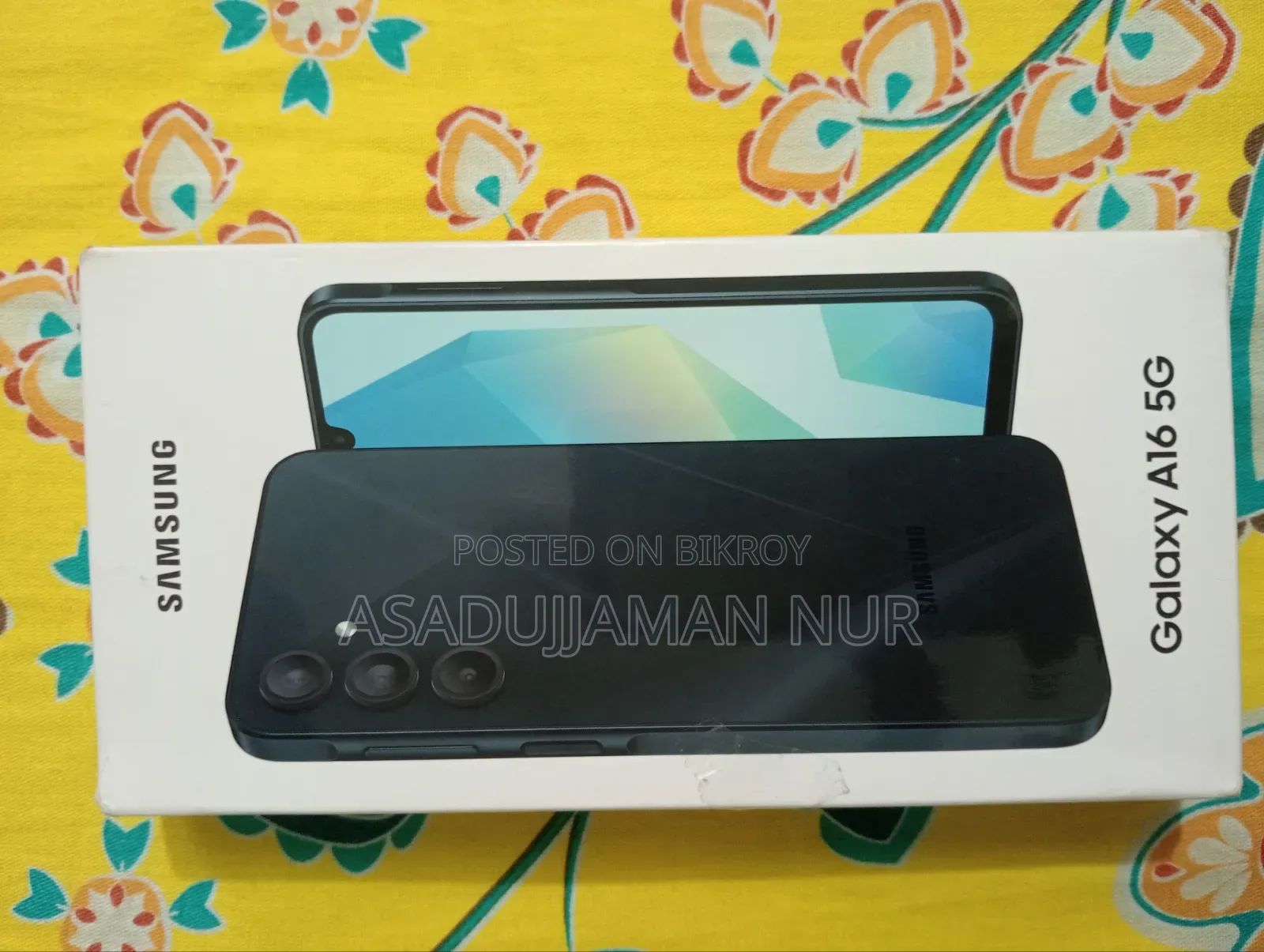 স্যামসাং গ্যালাক্সি এ১৬ ৫জি ২৫৬ জিবি নীল