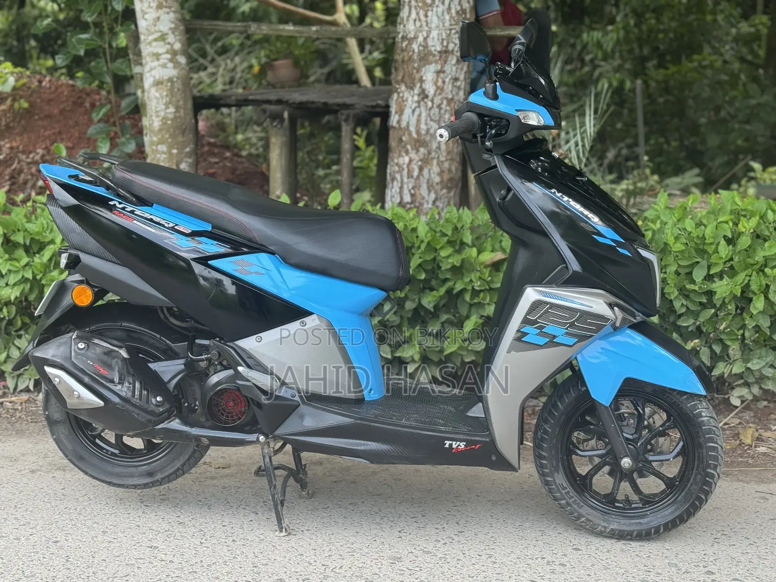 টিভিএস এনটর্ক ১২৫ ২০২২ ব্লু
