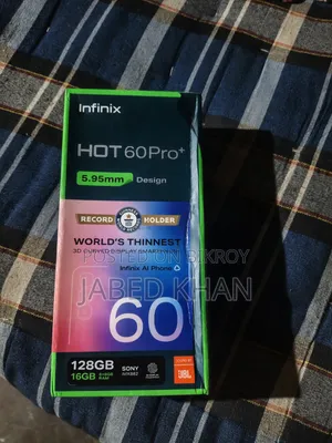ইনফিনিক্স হট ৬০ প্রো+ ১২৮ জিবি সিলভার