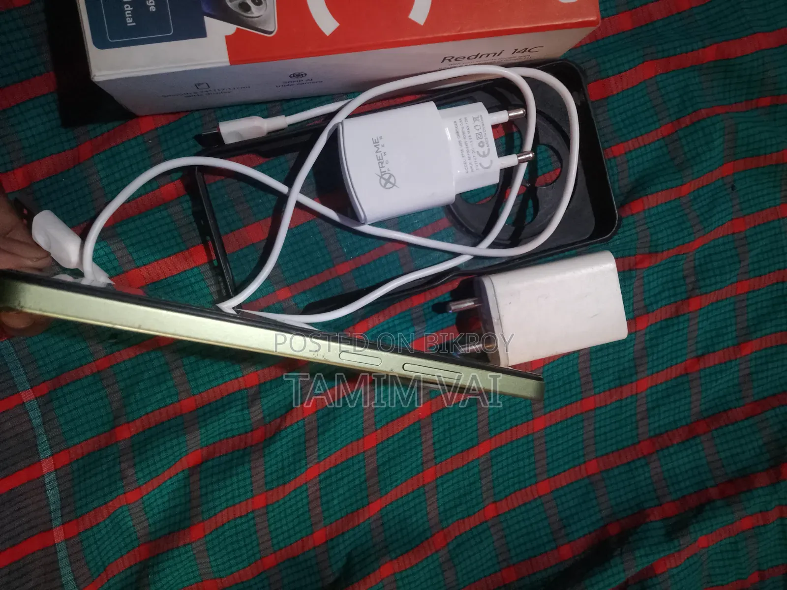New Xiaomi Redmi 14C 256 GB Green