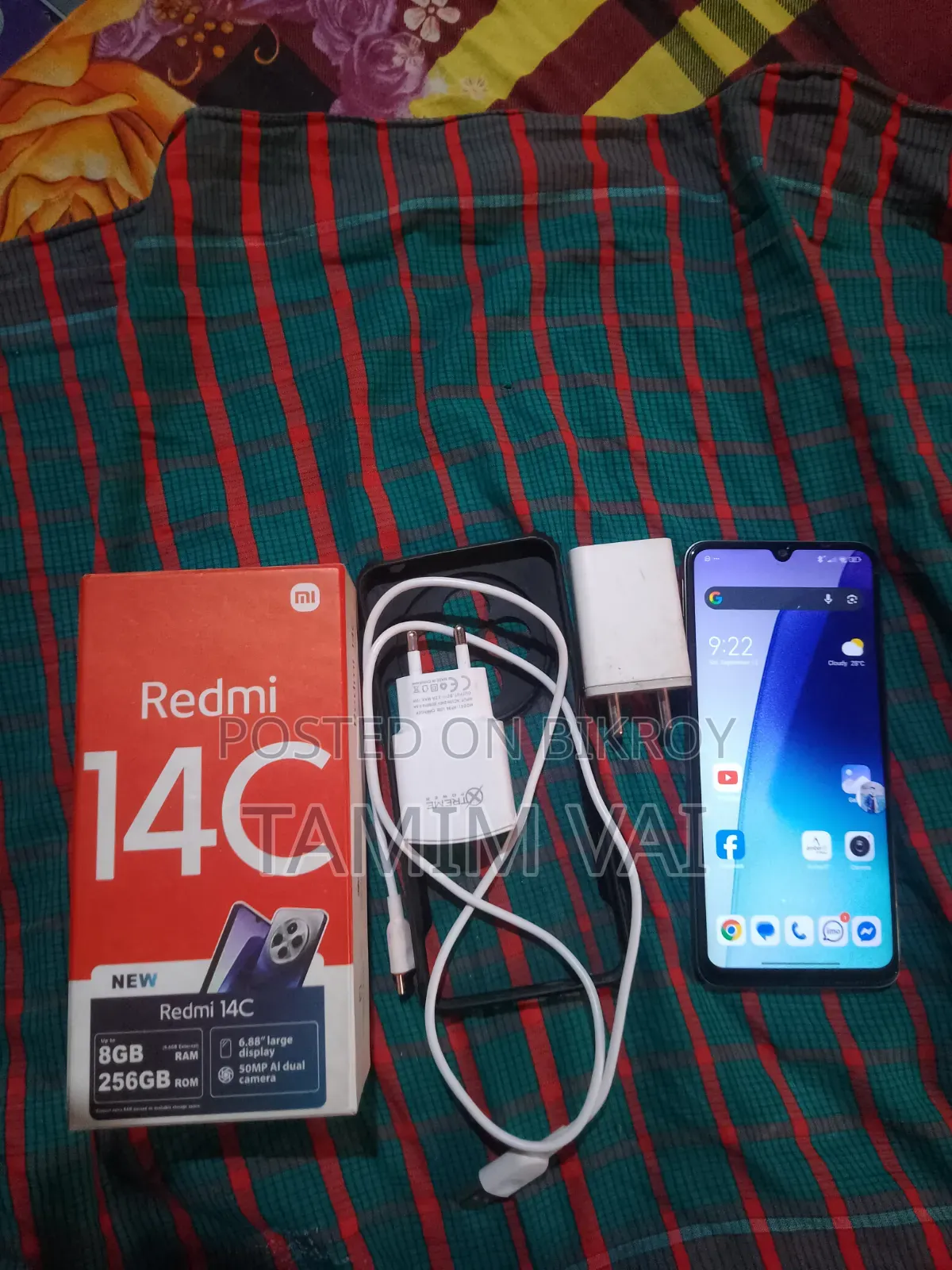 New Xiaomi Redmi 14C 256 GB Green