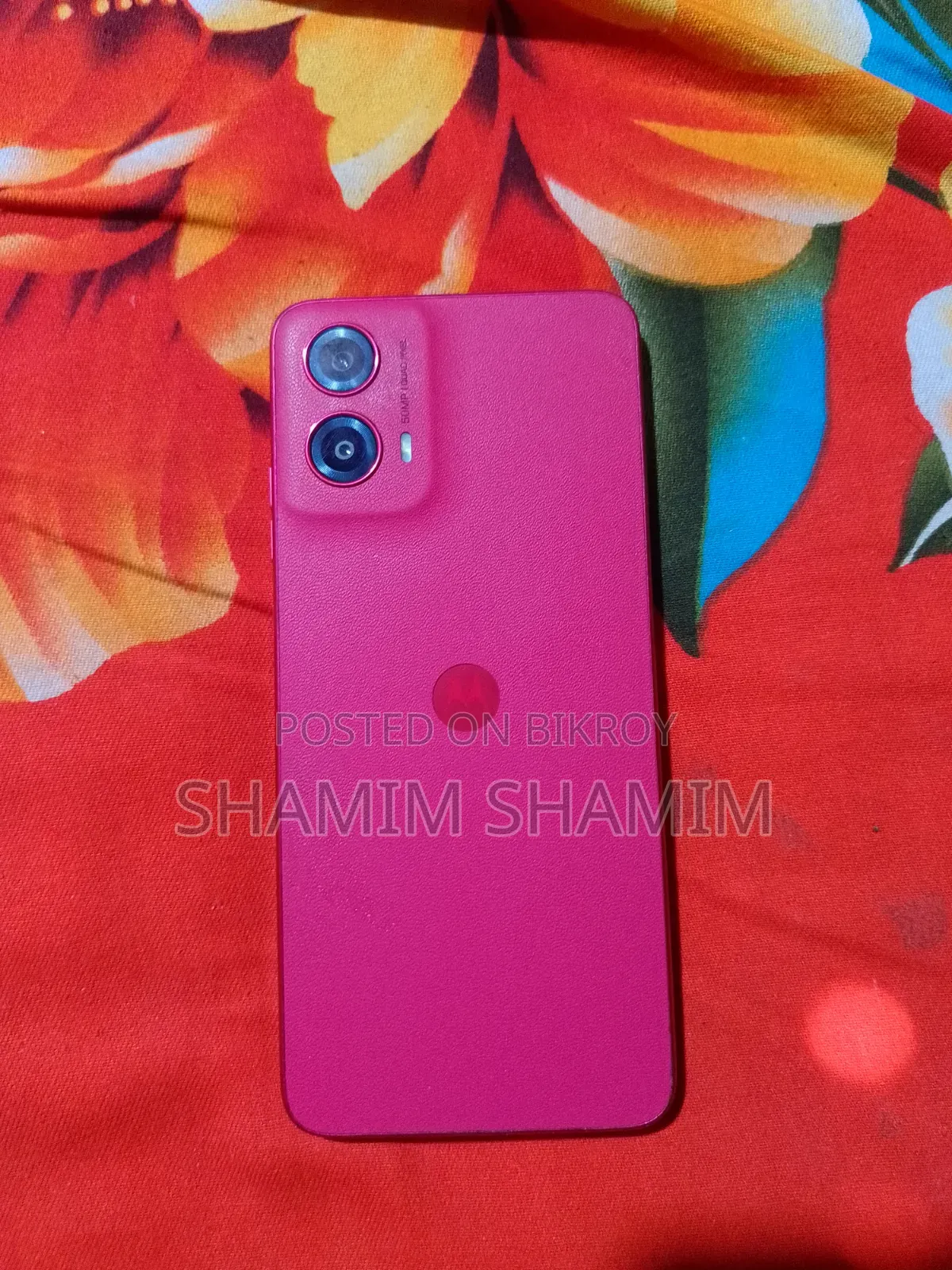 মোটোলোভা মোটো জি৪৫ ১২৮ জিবি পিংক
