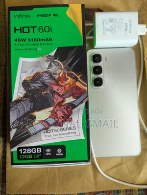 Infinix Hot 60i 128 GB Silver