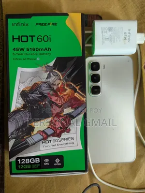 Infinix Hot 60i 128 GB Silver