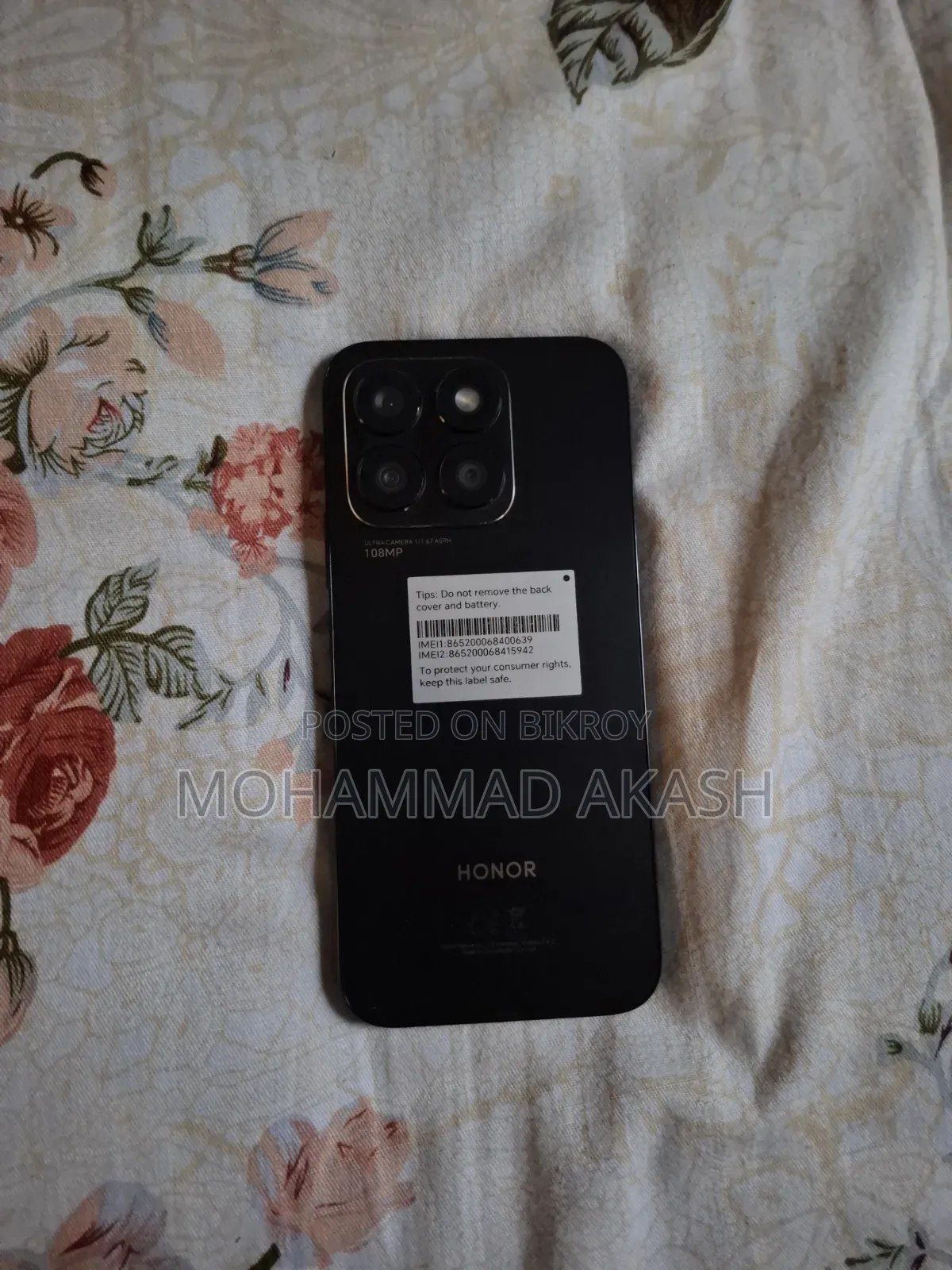 Honor X8b 512 GB Black