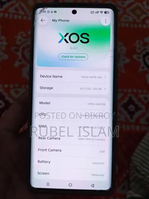Infinix Note 40S 256 GB Blue