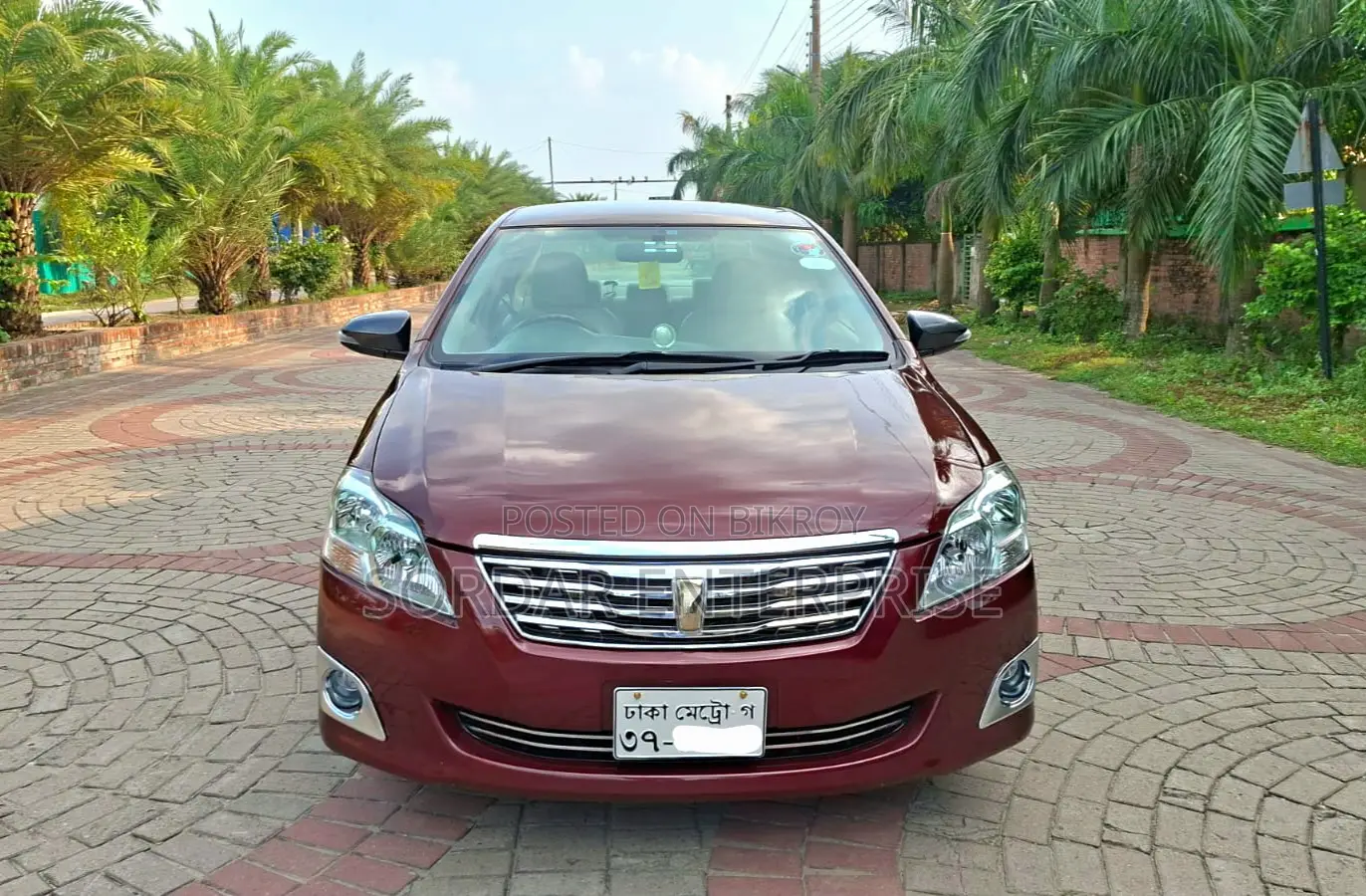 Toyota Premio 2010 Red