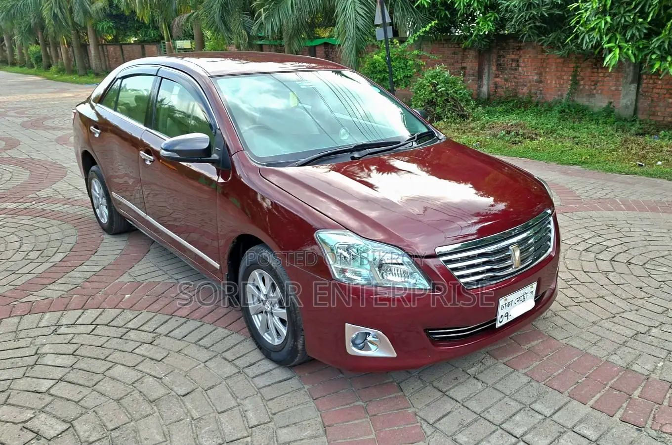 Toyota Premio 2010 Red
