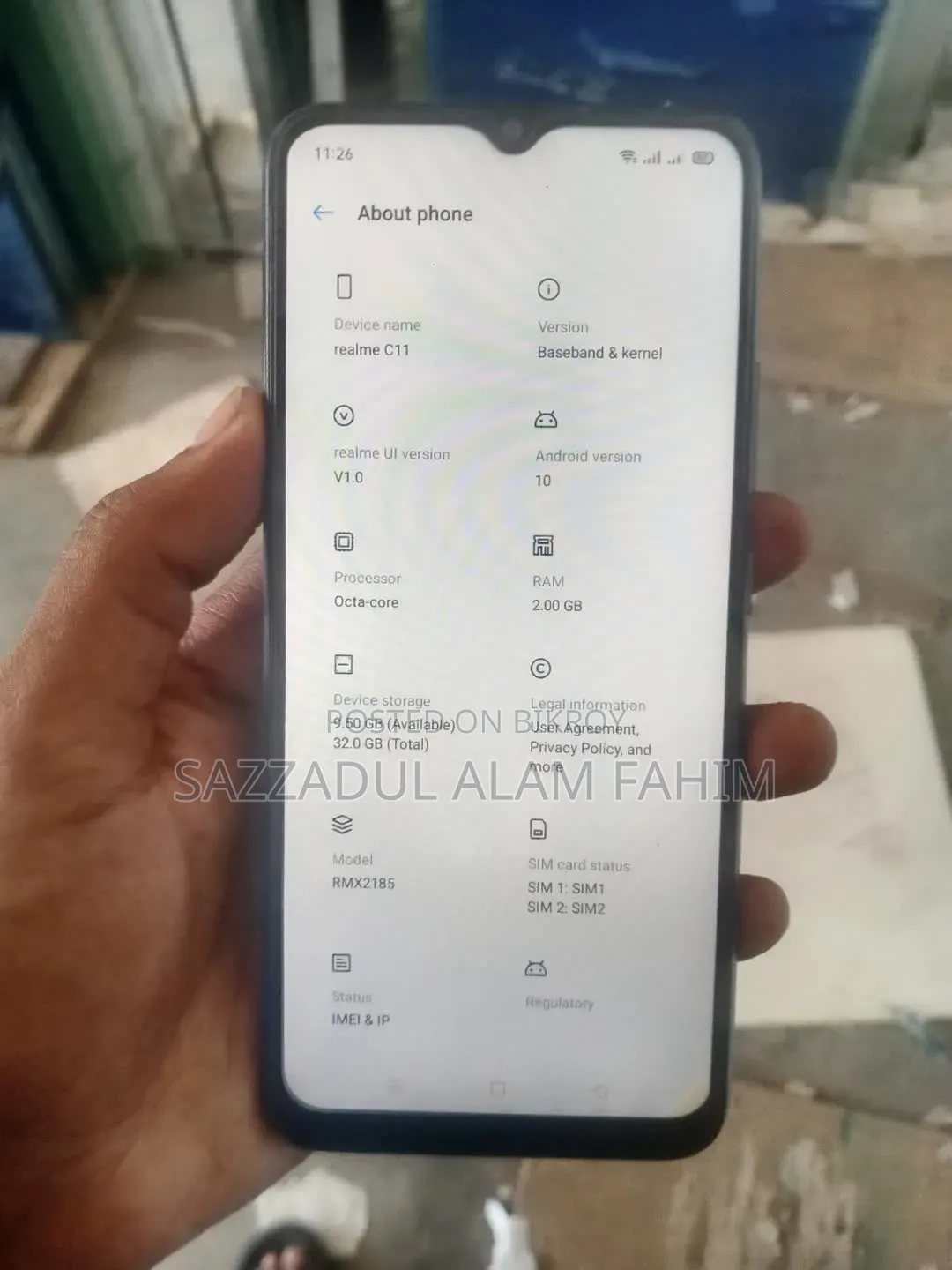 Realme C11 32 GB Black