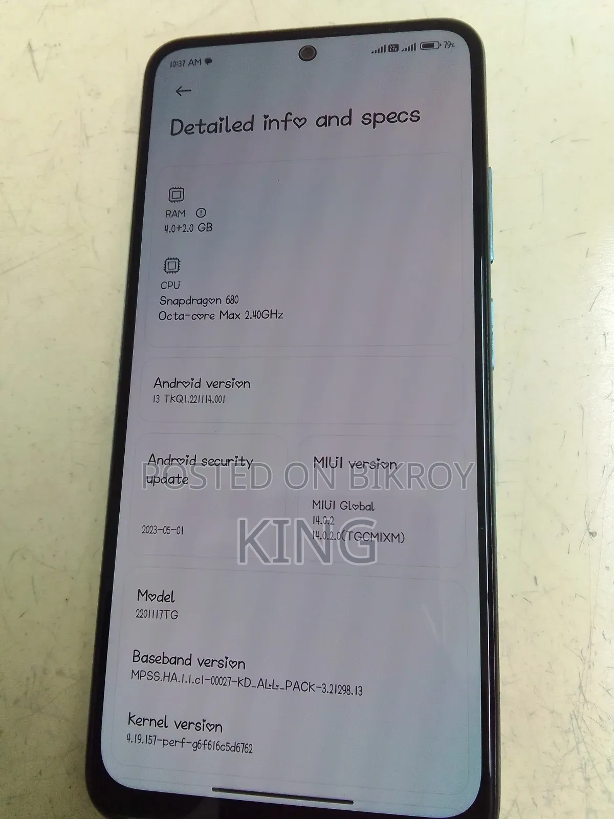 Xiaomi Redmi Note 11 128 GB