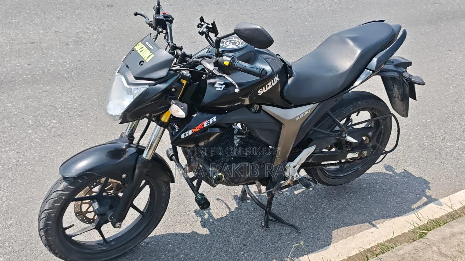 Suzuki Gixxer 2023 Black