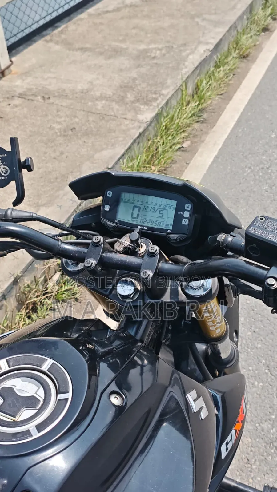 Suzuki Gixxer 2023 Black