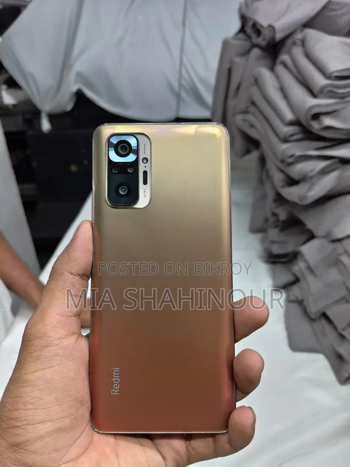 Xiaomi Redmi Note 10 Pro Max 128 GB Gold