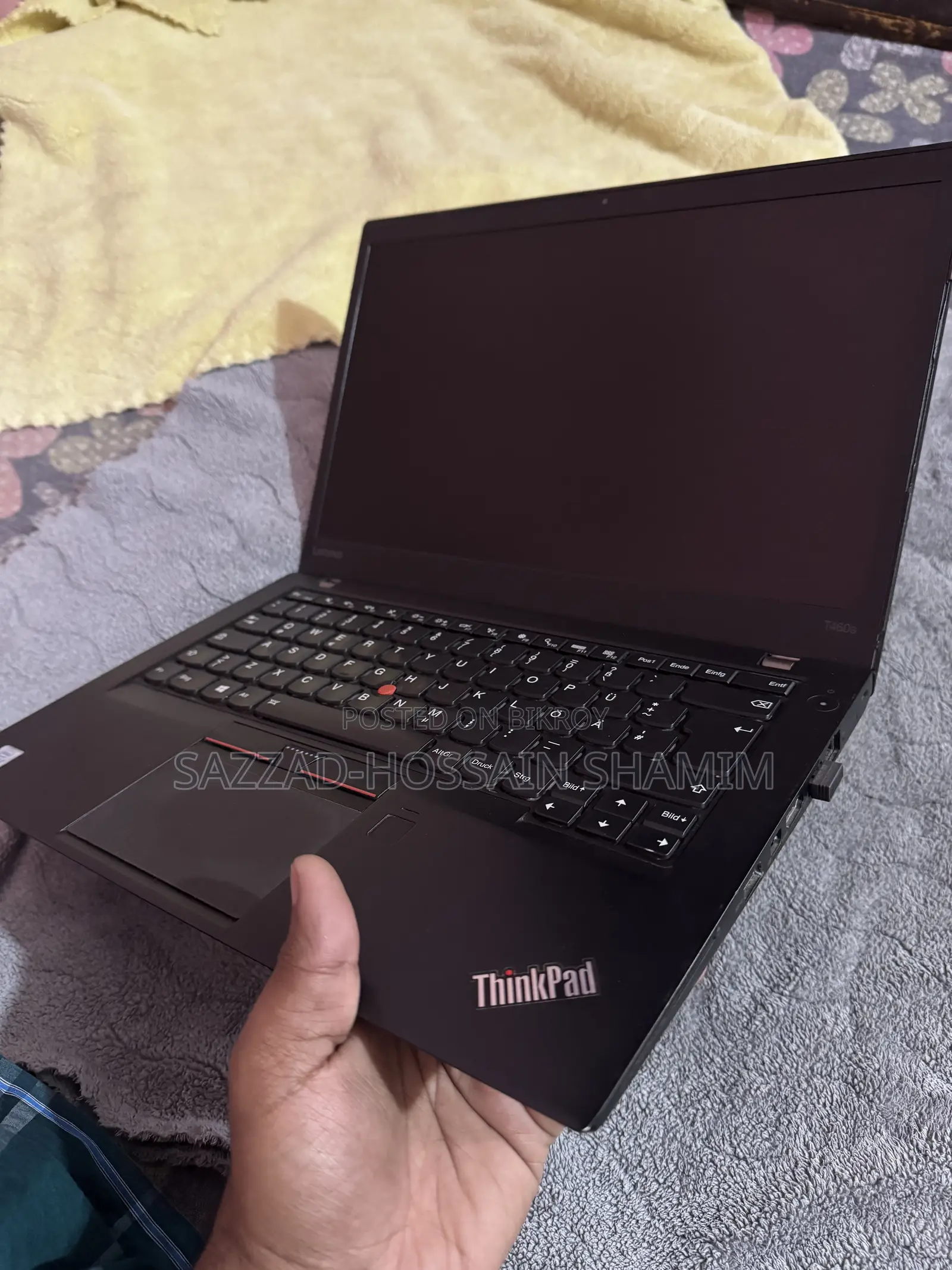 Laptop Lenovo ThinkPad T460s 16GB Intel Core i7 SSD 512GB