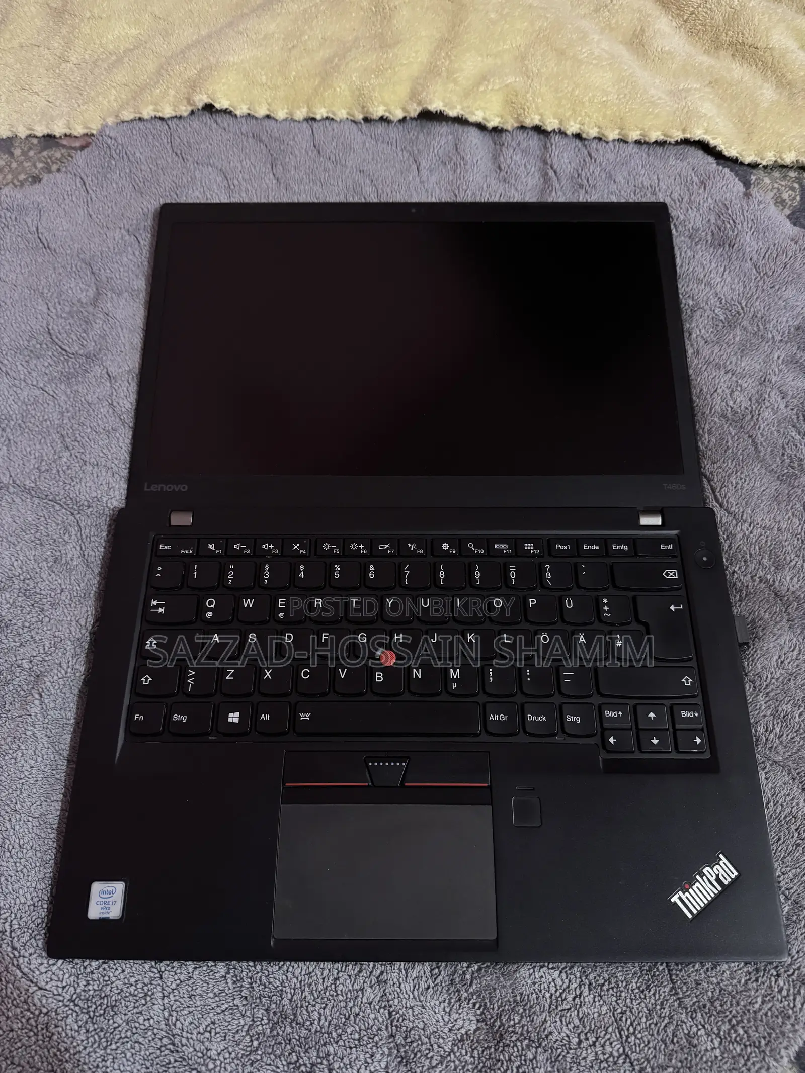 Laptop Lenovo ThinkPad T460s 16GB Intel Core i7 SSD 512GB