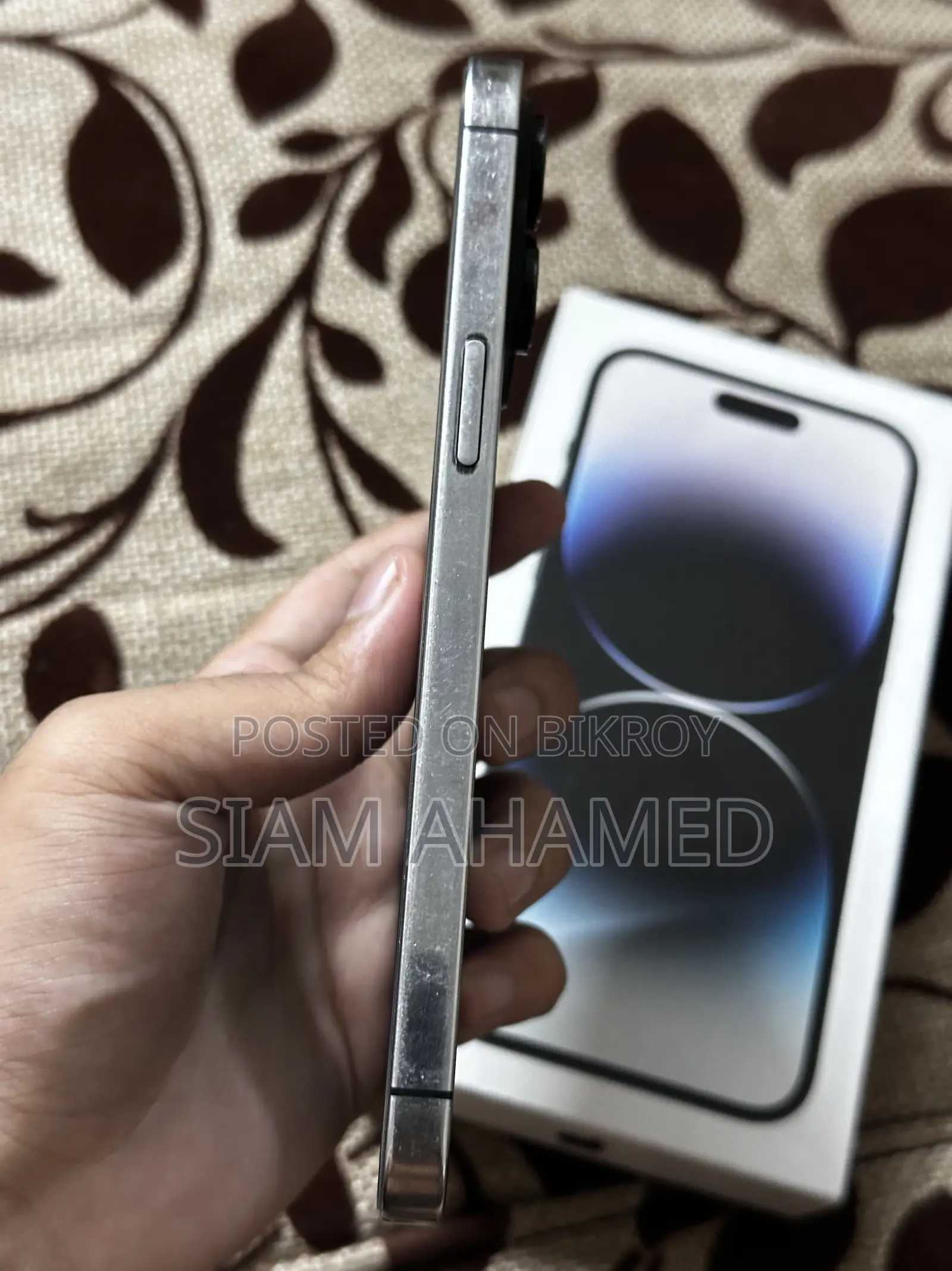 অ্যাপল আইফোন ১৪ প্রো ম্যাক্স ১২৮ জিবি কালো
