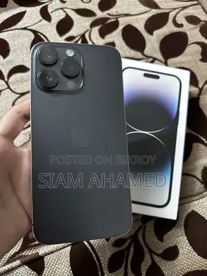 অ্যাপল আইফোন ১৪ প্রো ম্যাক্স ১২৮ জিবি কালো