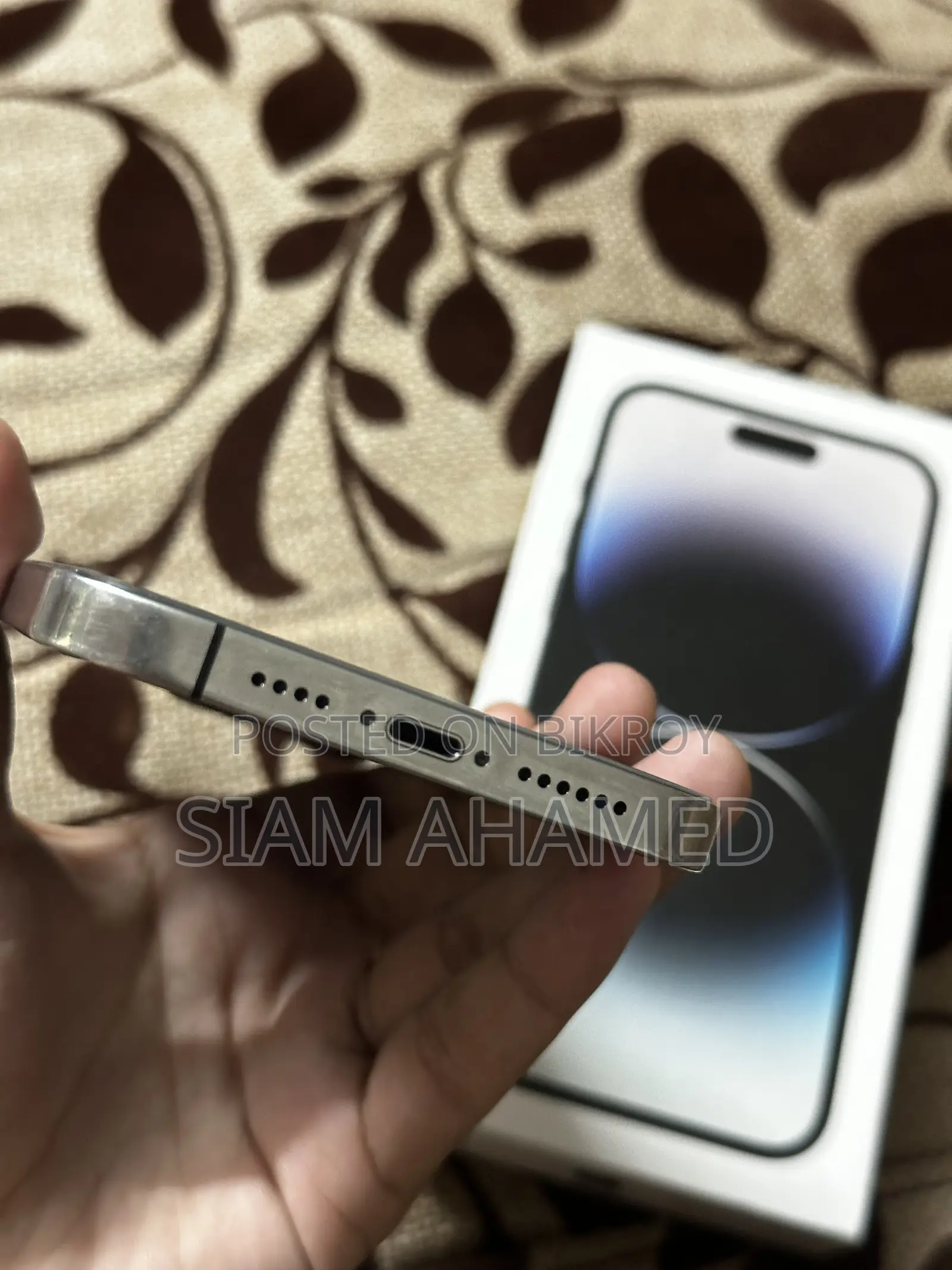 অ্যাপল আইফোন ১৪ প্রো ম্যাক্স ১২৮ জিবি কালো
