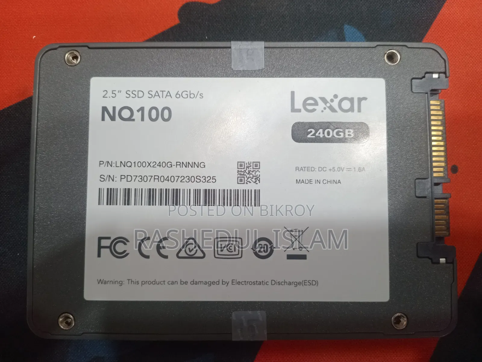 Sata SSD Lexar Nq100- 240gb