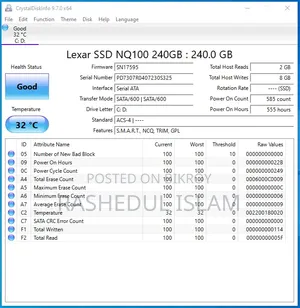 Sata SSD Lexar Nq100- 240gb
