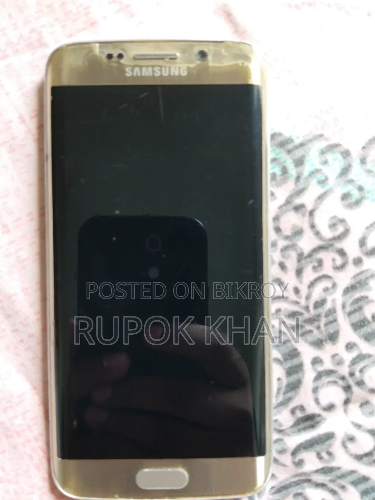 স্যামসাং গ্যালাক্সি এস৬ এজ ৩২ জিবি গোল্ড