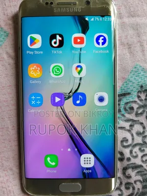 স্যামসাং গ্যালাক্সি এস৬ এজ ৩২ জিবি গোল্ড