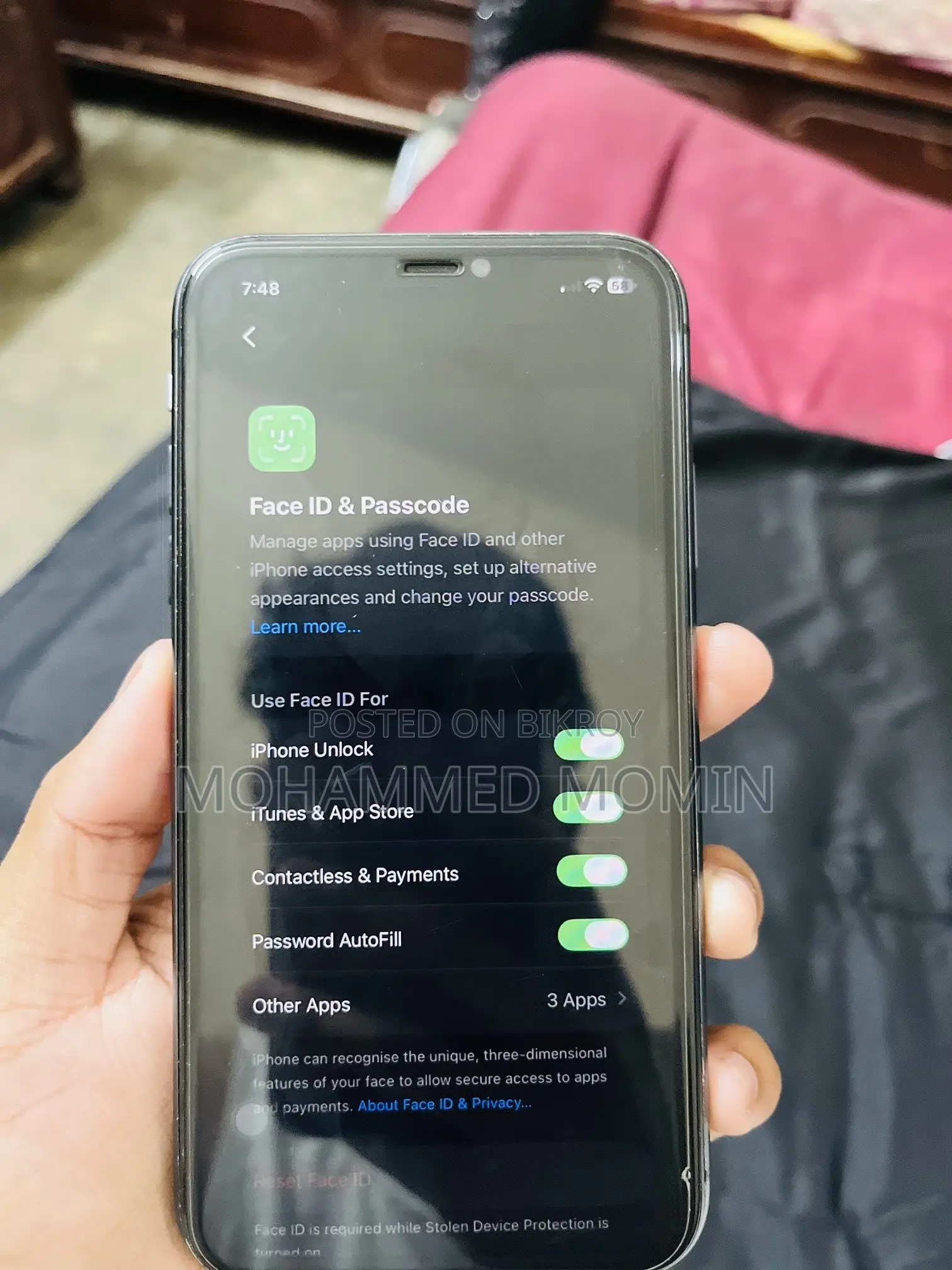 অ্যাপল আইফোন ১১ ১২৮ জিবি ব্ল্যাক