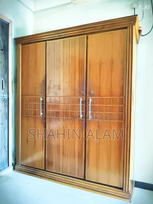 আলমারী - সেগুন কাঠ এর।