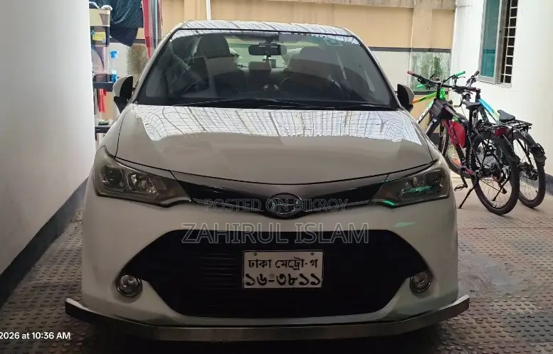 Toyota Axio 1.5 Hybrid Two Wheel Drive 2017 White