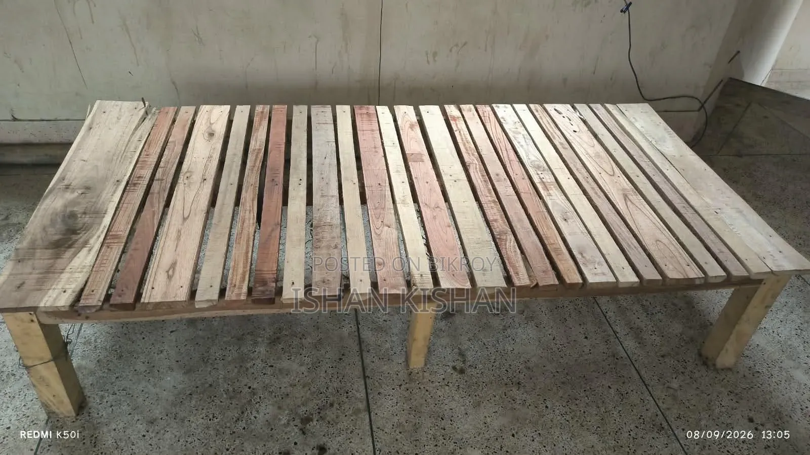 A Single Cot / Bed Will Be Sold