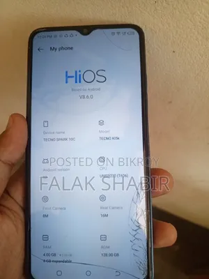Tecno Spark 10C 128 GB Blue