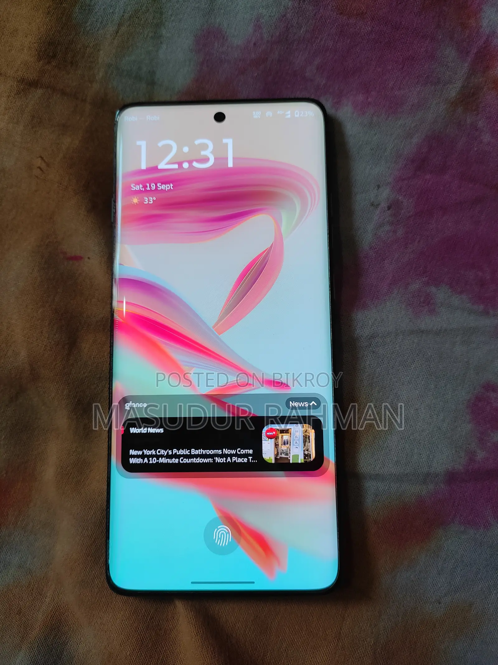 Motorola Edge 60 Pro 256 GB Gray