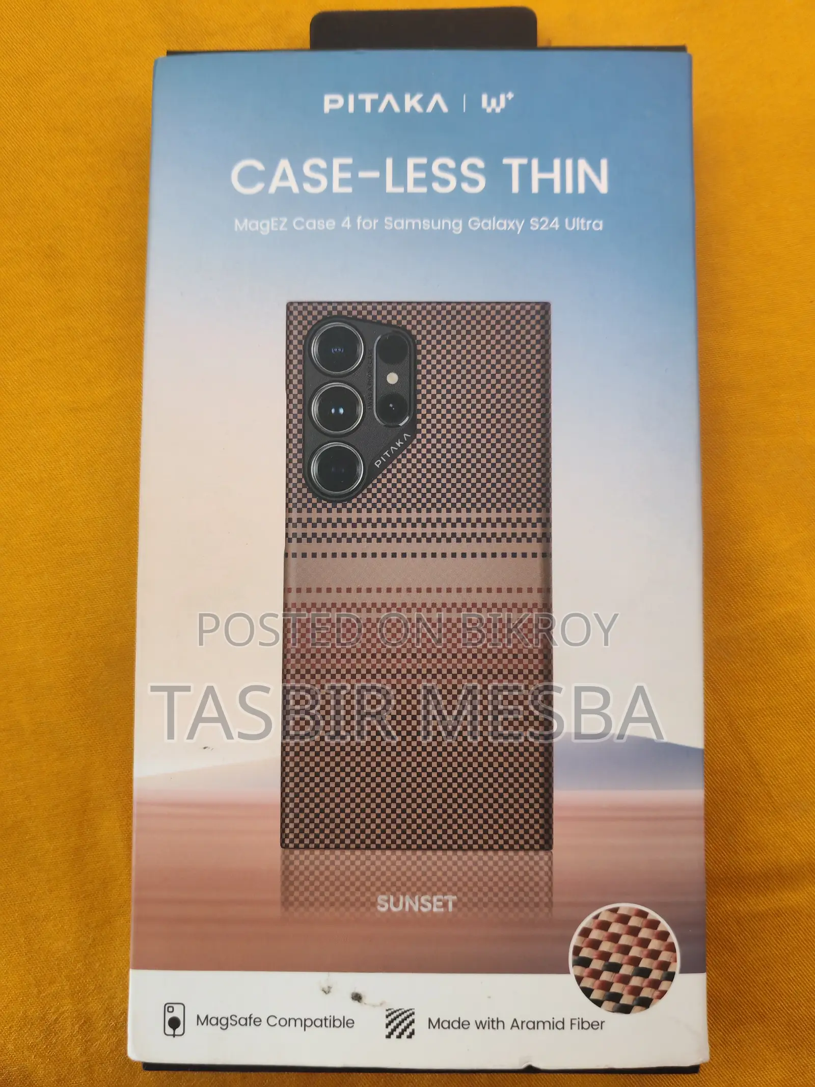 Pitaka Case-Less Thin (Samsung Galaxy S24 Ultra)